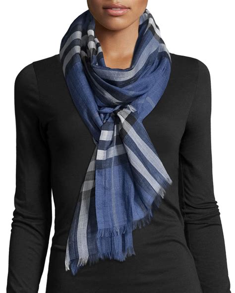 thistle blue burberry scarf|Burberry scarves for women.